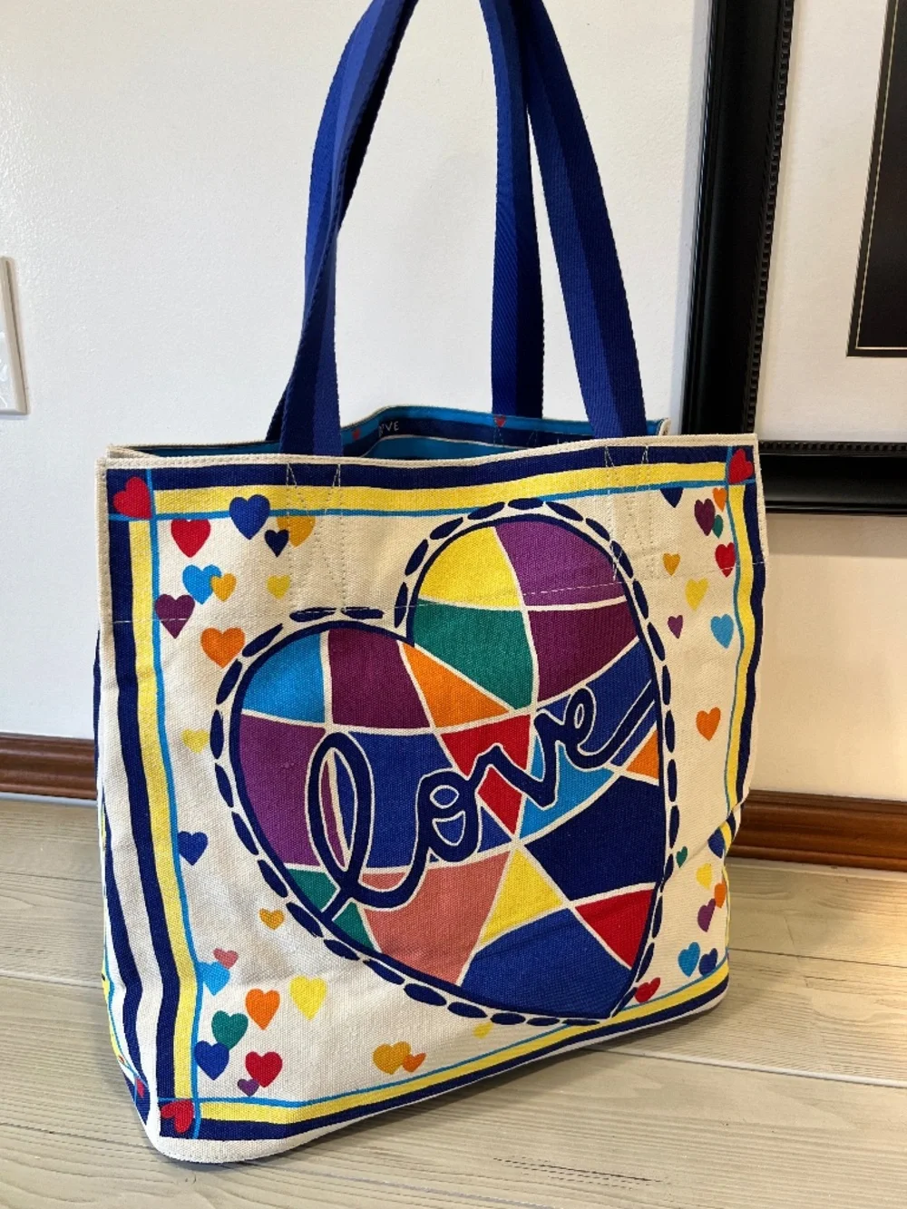 Brighton Cherished Love Canvas Tote Bag 2024